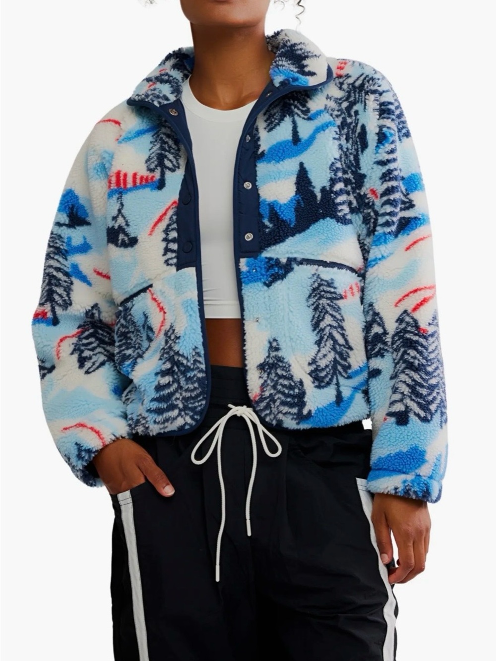 Free People Alpine Combo Jacket NWT